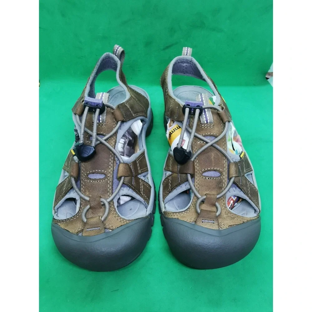 KEEN Arroyo II Brown Leather Waterproof Hiking Sandals Shoes Women`s Size 8